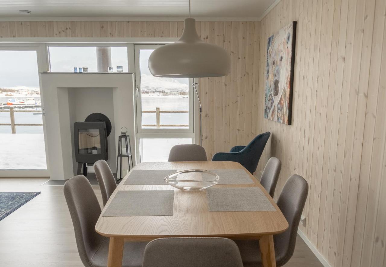 Willa Brand New Nappstraumen Seaview Cabin Gravdal  Zewnętrze zdjęcie