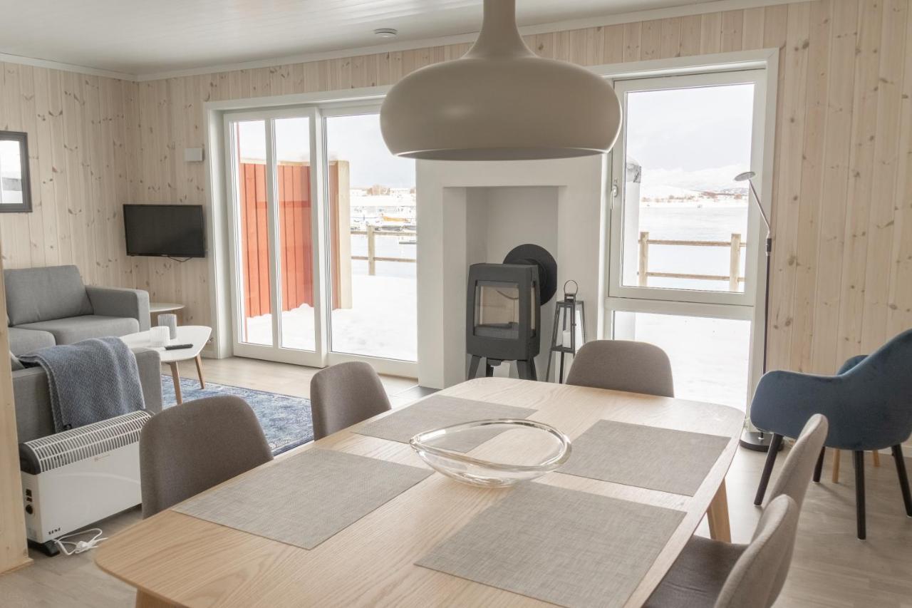 Willa Brand New Nappstraumen Seaview Cabin Gravdal  Zewnętrze zdjęcie