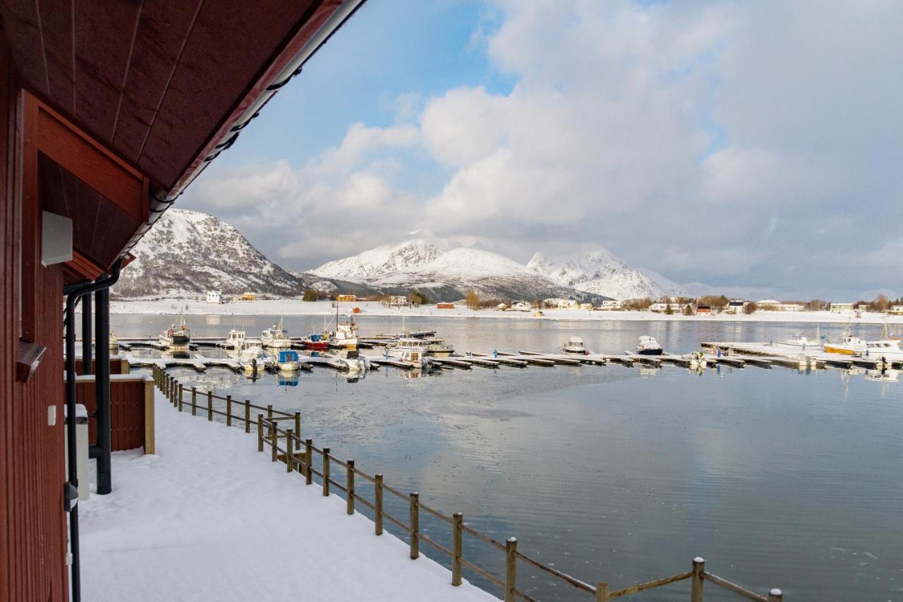 Willa Brand New Nappstraumen Seaview Cabin Gravdal  Zewnętrze zdjęcie