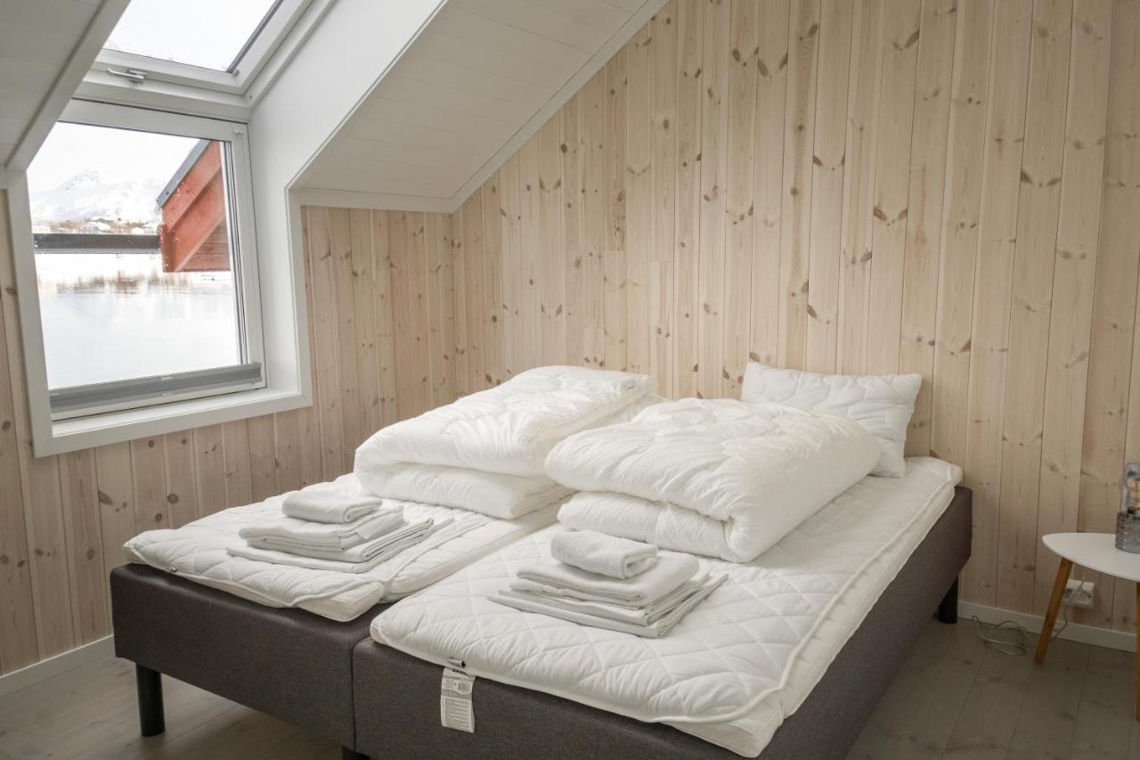 Willa Brand New Nappstraumen Seaview Cabin Gravdal  Zewnętrze zdjęcie