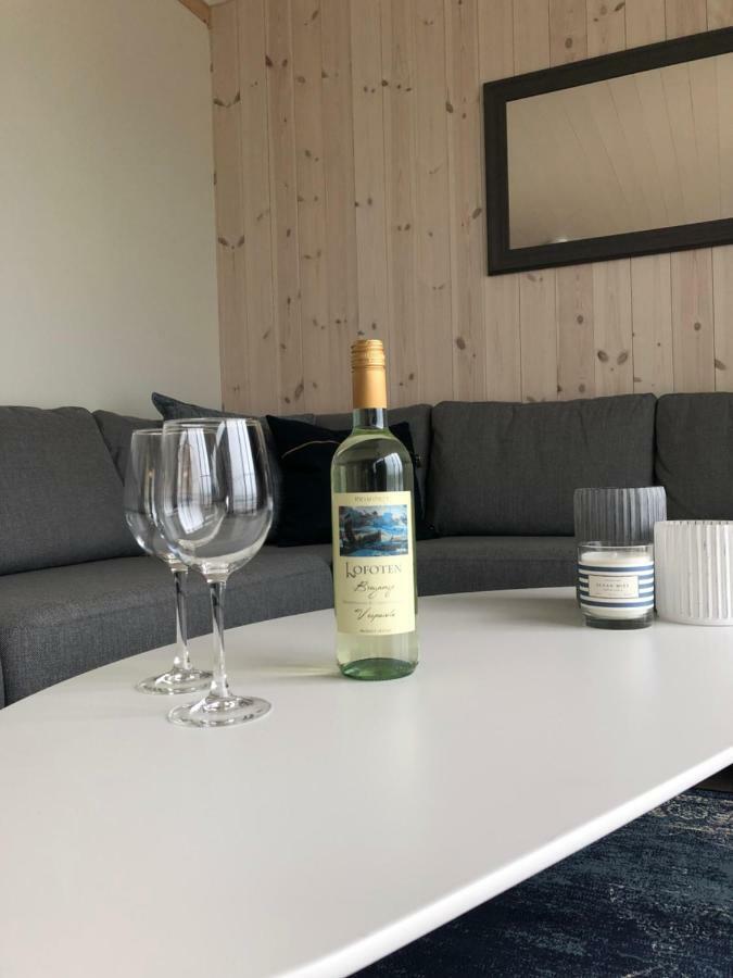 Willa Brand New Nappstraumen Seaview Cabin Gravdal  Zewnętrze zdjęcie